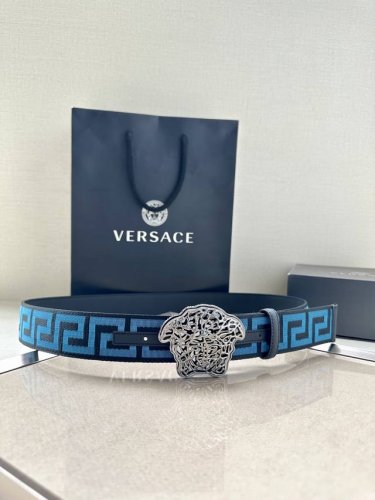 3.8Cm Width Versace This Ribbon Belt Features A Casual Style With A Signature Gr