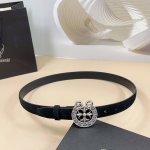 Chrome Hearts Mini belt, detachable original calfskin DDD, with classic logo, p
