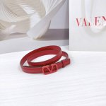 cm Valentino Belt Double-Sided Top Layer Cowhide Leather Length. 75.80.85.90.