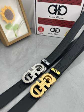 Product Name: Ferragamo Automatic Belt Material: Genuine Leather Belt Made From - Click Image to Close