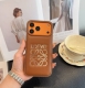 New Loewe phone case, gold foil full-coverage case. Model: To avoid model error
