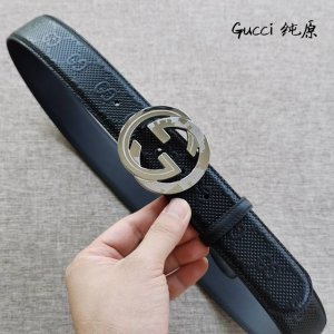 Extra Pure Original Gucci Classic Pattern Double-Sided Imported Top Layer Leathe