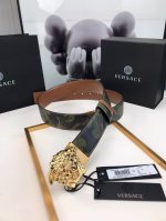 Versace Bold And Versatile At The Same Time, This Supple Belt Makes A Statement