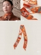 Hermes "Freedom" Twilly Small Scarf Twilly Silk Ribbon 100% mulberry silk. This
