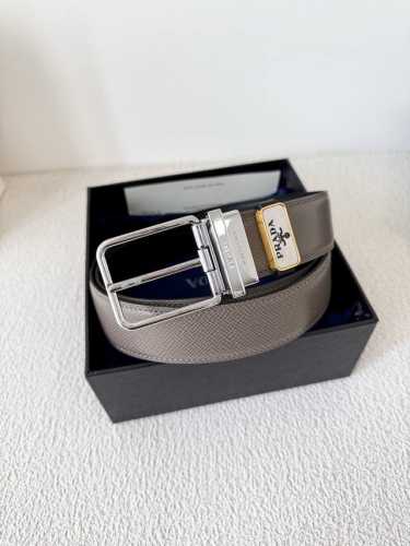 Product Name: Prada Belt Original Model: Pin Buckle Original Classic Boutique Ro
