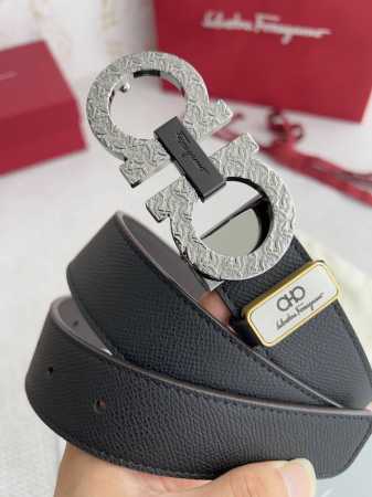 Product Name: Ferragamo Belt, Original Single Belt Model: Hook, Original New Pa - Click Image to Close