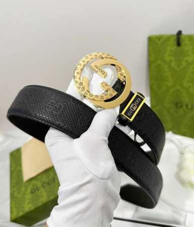 Belt: Gucci.Gu...Cci Original Belt: 100% First Layer Cowhide, Guaranteed Genuine - Click Image to Close