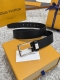 Louis Vuitton LV belt series original hardware, exquisite hand-painted edges, so