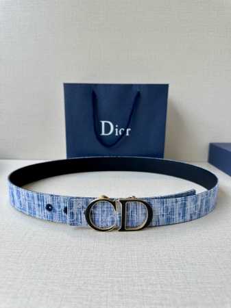 Special. Dior Sand Black, Gold, And White Multi-Color Finish Stainless Steel Bel - Click Image to Close