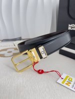 Product Name: Montblanc. Montblanc original belt belt model: pin buckle, new ori