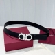 Ferragamo. Suitable for both business casual and formal wear! 3.5cm latest buckl