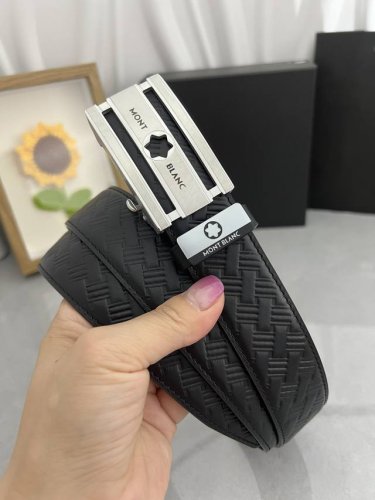 Product name: Montblanc automatic belt Material: original cowhide belt, 100% fi
