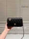 This top-quality, original lambskin Chanel 25A Cf pendant bag is so adorable! H