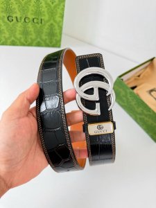 Product Name: Gucci Original Belt/Leather Bag Model: Hook buckle, pure steel bu