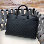 The latest and hottest Lv Louis imported leather men's briefcase, handbag, and