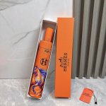 Hermes Hermes Colorful Summer New Fully Automatic Folding Sun Umbrella Black coa