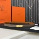 Special Hermes Kelly Women's Belt, Epsom Imported Calfskin, New Hollow Perforate
