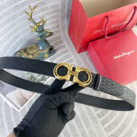 Special Ferragamo Special Leather Belt Automatic Belt Series, Original Factory P - Click Image to Close