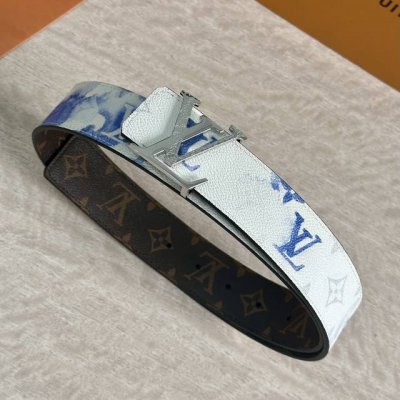 Picture box + Lv 4.0cm wide double-sided belt combines two classic styles. The
