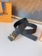 Lv latest fabric new product original single belt rat goods width 4.0cm imported