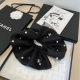 Chanel luxury hairband with hand-beaded
