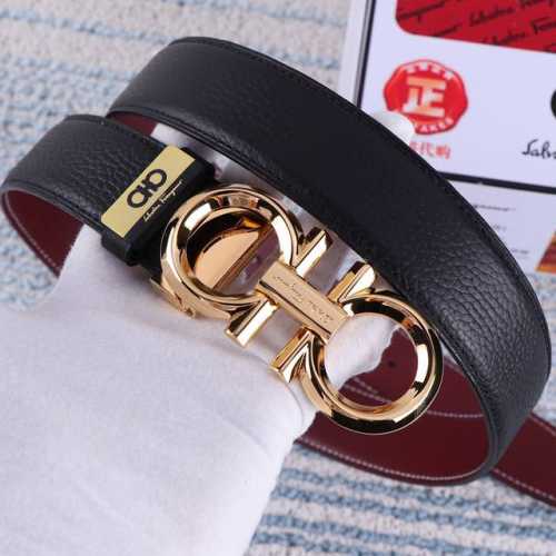 Product Name: Ferragamo Original Material: 100% Top-Grain Cowhide, Guaranteed Ge
