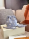 Lv taro color small bucket drawstring small lucky bag 14
