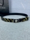 Width 4.0Cm Versace This Palazzo Belt Is Made Of Cowhide Leather And Decorated W