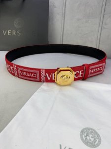 Special Width 4.0 Cm Versace This Two-Sided Belt Features A Top-Grain Leather Ba