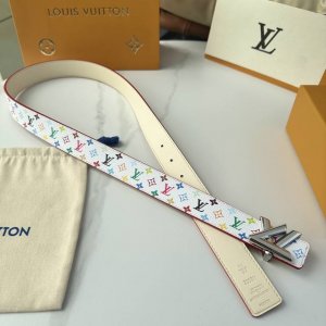 Lv Donkey Women's Belt, Width 3cm, from the co-branded Floral Collection. Made w