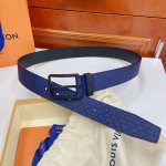 New Lv belt is from the 2025 new embossed Monogram flower, showing the inspirat