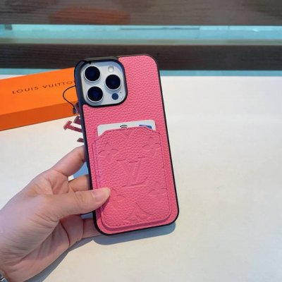 Lv new mobile phone case two-in-one all-inclusive mobile phone case litchi patte