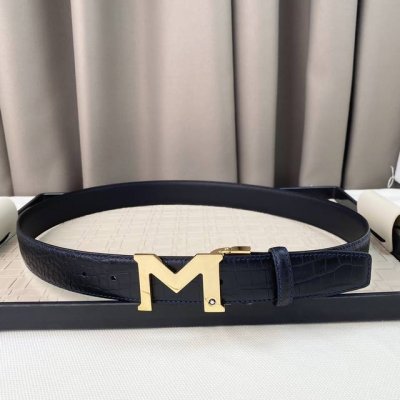 Men's Montblanc Soft And Delicate, Versatile And Elegant, 3.5 Cm Wide, Customiza