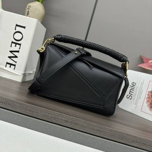 Luojia's new Puzzle luxury woven handbag cowhide leather Puzzle handbag is the d