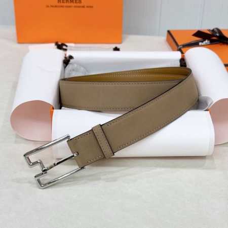 Hermes exquisite hardware paired with imported suede, 35mm wide. Highly regarde - Click Image to Close