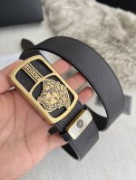 Product Name: Versace Original Belt/Leather Bag Model: Hook buckle, classic man