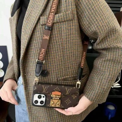 Lv messenger bag card bag mobile phone case crossbody mobile phone case old flow
