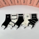 Special Packaging Miumiu New Mid-Length Slouch Socks! Five pairs per box, same s