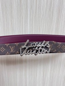 New for the season, this belt is crafted from luxurious calfskin and Monogram ca