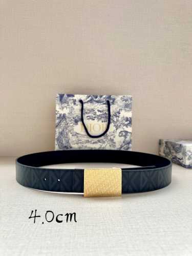 Width 4.0 Cm Dior This 40 Mm Double-Sided Belt Combines Classic Elegance With Mo