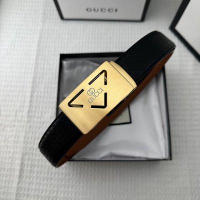 Gucci: Original first-layer cowhide hot stamping pattern surface, first-layer c