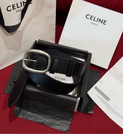 Arc de Triomphe new women's belt This one is made of cowhide suede leather Twin