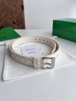 -Bv 2025 new women's braided belt, pure handmade Intreccio large grid braided do