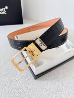 Product Name: Montblanc Original Belt Model: Pin Buckle, New Original Classic P