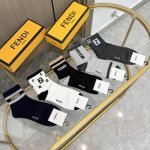 A box of five Fendi socks (including packaging) are available. These are new men
