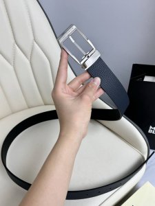 Special Montblanc Montblanc 3.5 Cm Wide, Made From Top-Grain Cowhide, Premium Ne