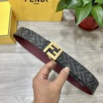 Picture packagingFendi Same style as Fendi counters Width 4.0Cm Double ring reve