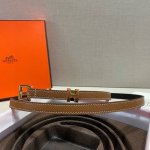 Pop H enamel buckle belt Herm