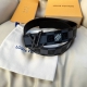 Original packaging L0Uis Vuitt0N This season's new men's original belt width 40m