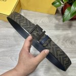 Image Packaging Fendi Fendi Store-Exclusive Style 4.0 Cm Wide Double-Ring Revers